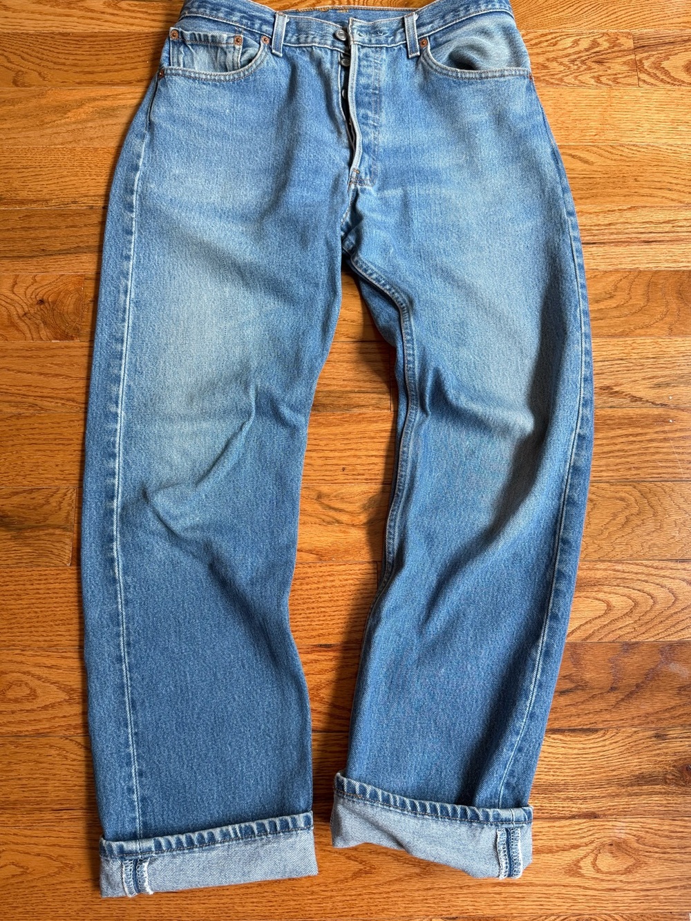 Levi's Light Blue Relaxed Jeans